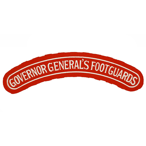 Governor General's Foot Guards, R.C.A.C.