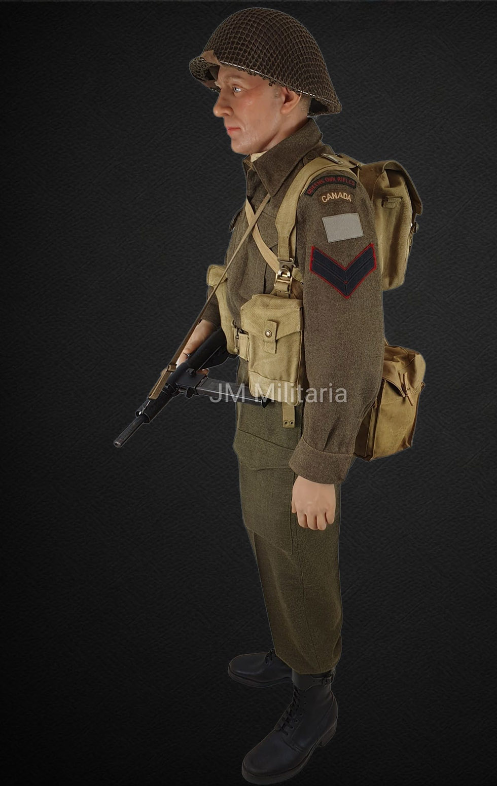 Queen's Own Rifles of Canada Corporal with Sten