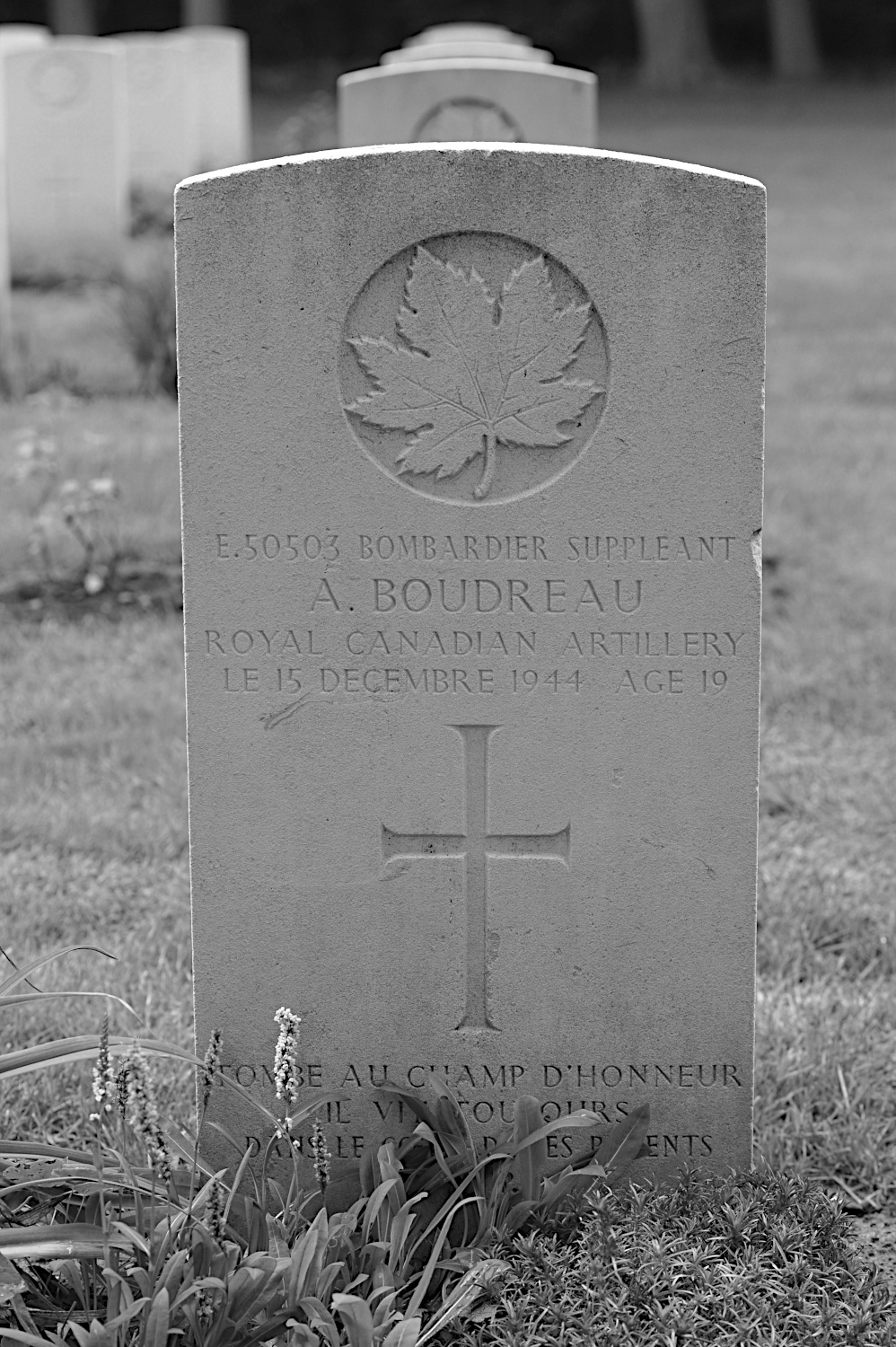 BOUDREAU, AZADE - 4 Medium Regiment, R.C.A.