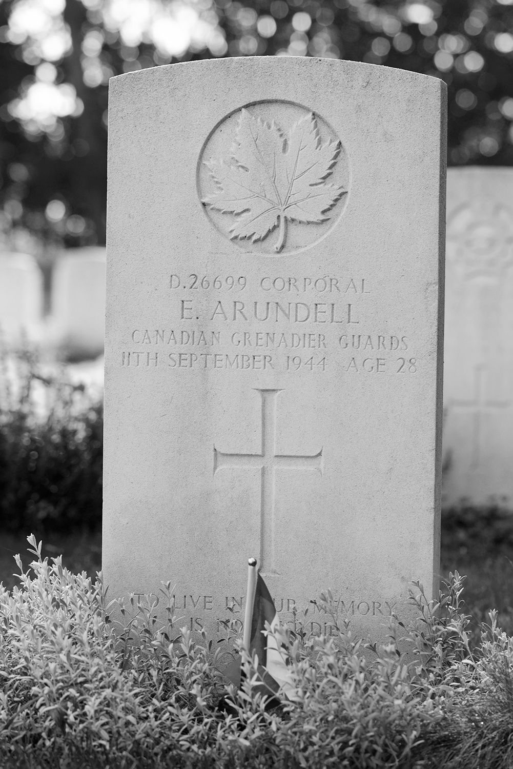 ARUNDELL, EDGAR - Canadian Grenadier Guards, R.C.A.C.