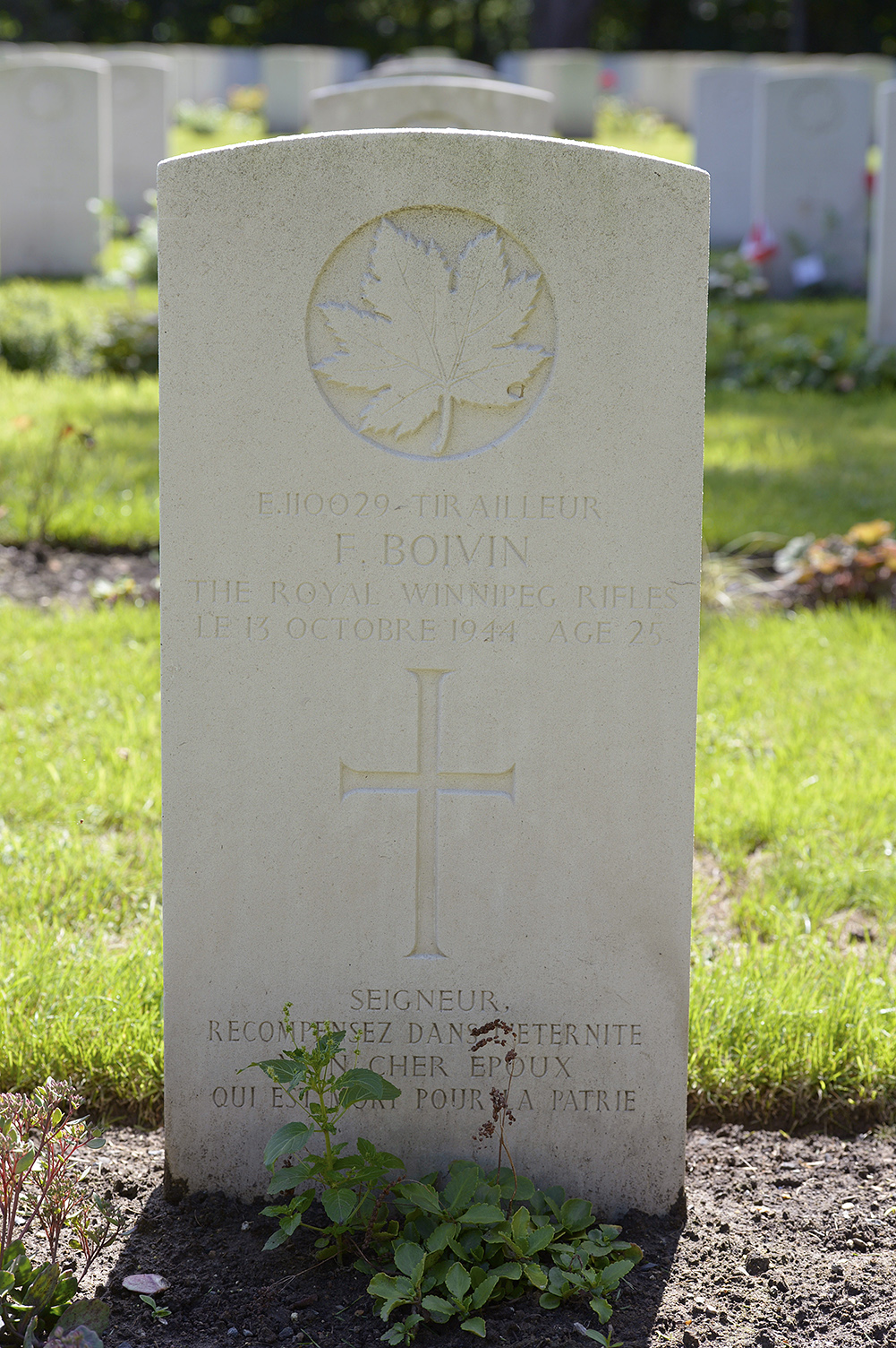 BOIVIN, FERNAND - Royal Winnipeg Rifles, R.C.I.C.
