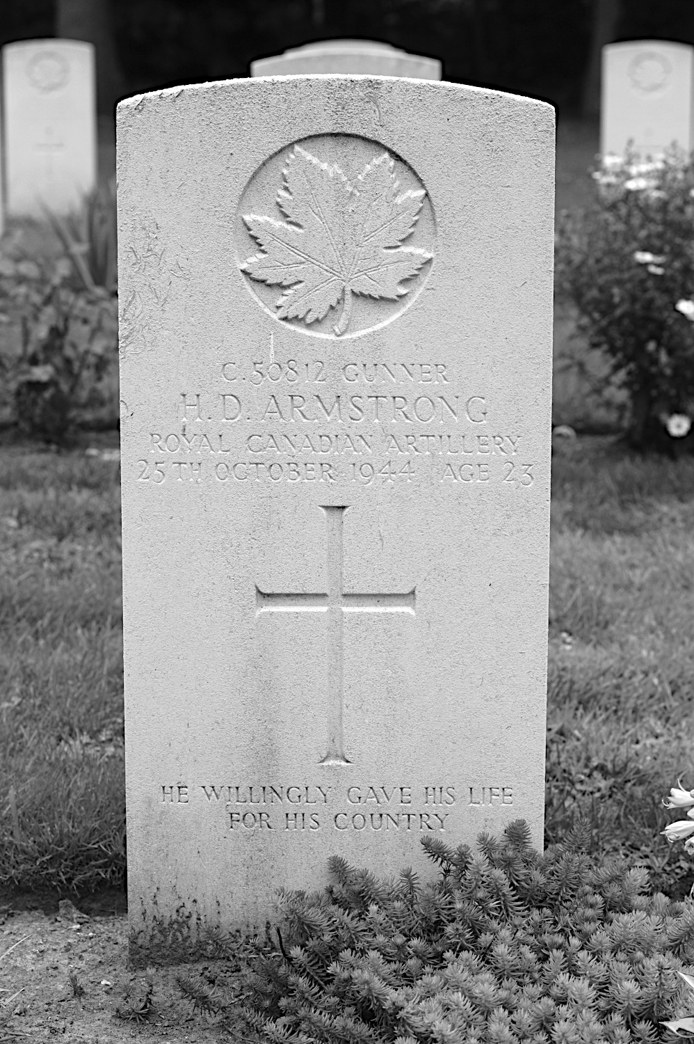 ARMSTRONG, HAROLD DRUCE - 14 Field Regiment, R.C.A.