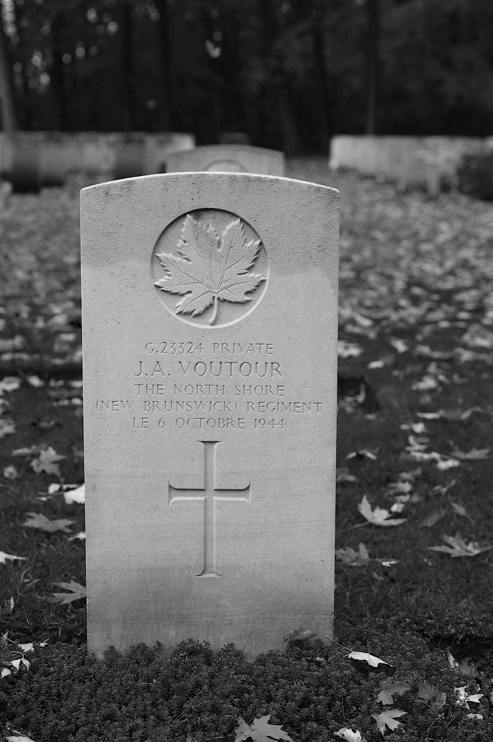 VOUTOUR, JOSEPH AMEDEE - North Shore (New Brunswick) Regiment, R.C.I.C.