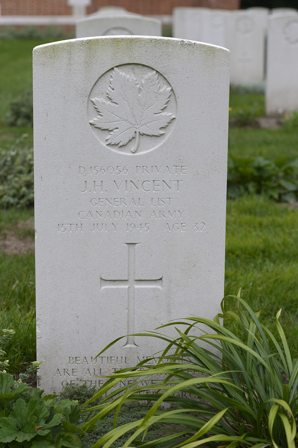 VINCENT, JAMES HENRY - Royal Canadian Army Service Corps