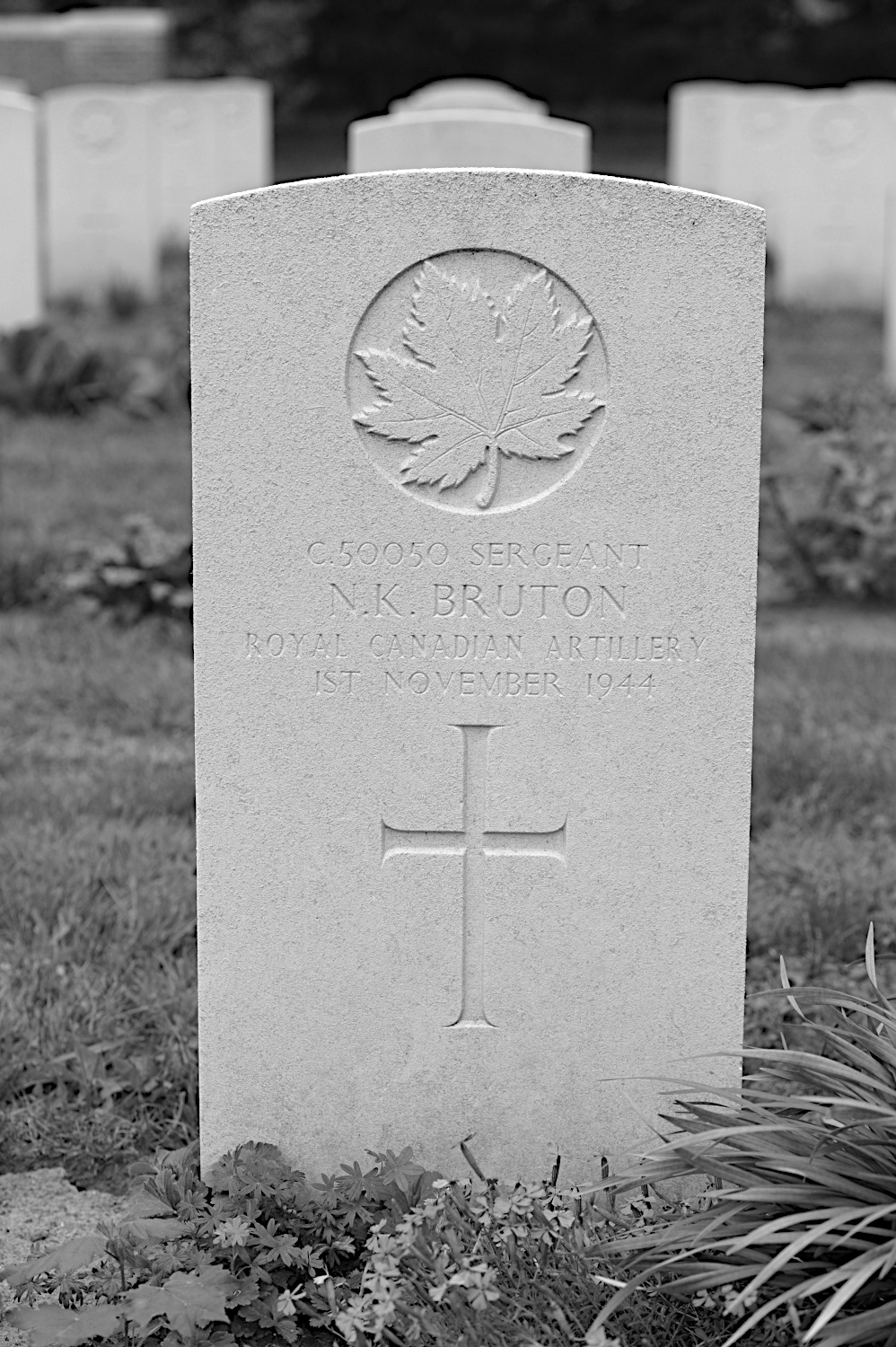 BRUTON, NORMAN KENNETH MID - 3 Anti Tank Regiment, R.C.A.