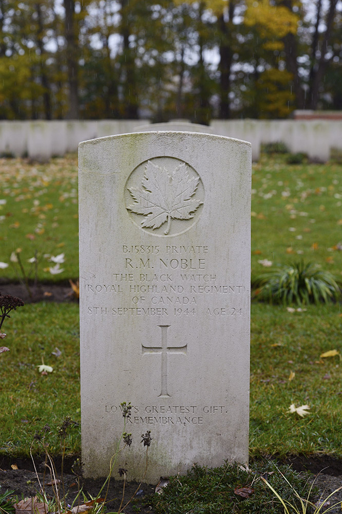 NOBLE, RONALD MURRAY - Black Watch (Royal Highland Regiment)