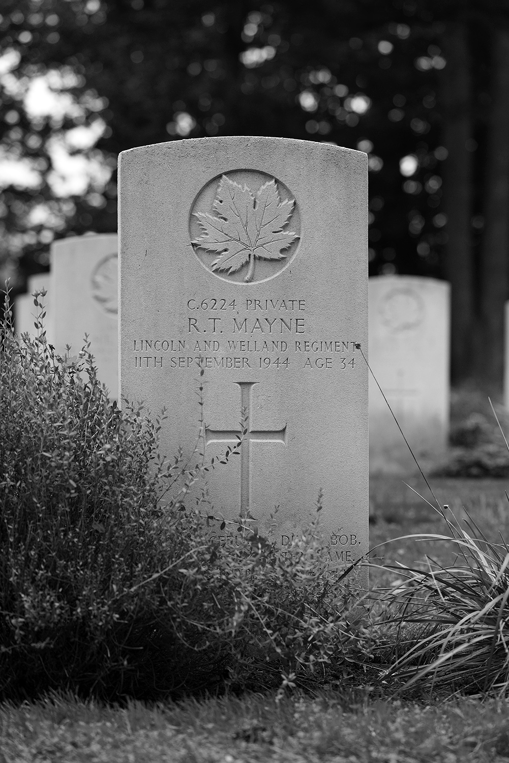 MAYNE, ROBERT THOMAS - Lincoln and Welland Regiment, R.C.I.C.