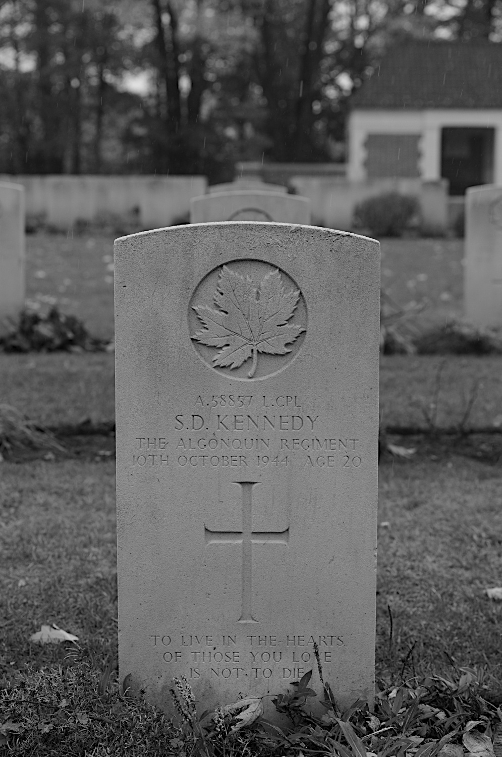 KENNEDY, SAMUEL DAVID - Algonquin Regiment, R.C.I.C.