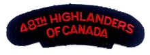 48th Highlanders of Canada, R.C.I.C.