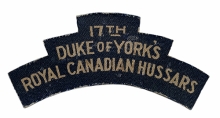 17th Duke of York's Royal Canadian Hussars, R.C.A.C.