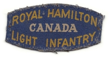Royal Hamilton Light Infantry, R.C.I.C.