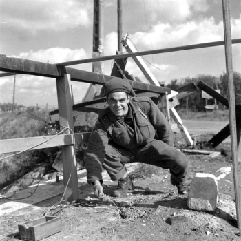 Norman Mannard was along side James when the house they used for cover was hit by a German shell. Norman, although wounded that day, survived the war.