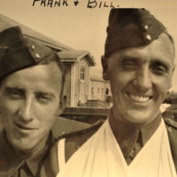 William Ian MacKay on the right