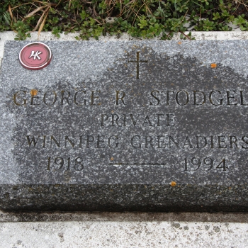 Gravemarker George Roy STODGELL