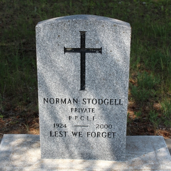 Gravemarker Norman STODGELL