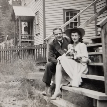Peter and his wife Kathleen McIsaac Dewar.