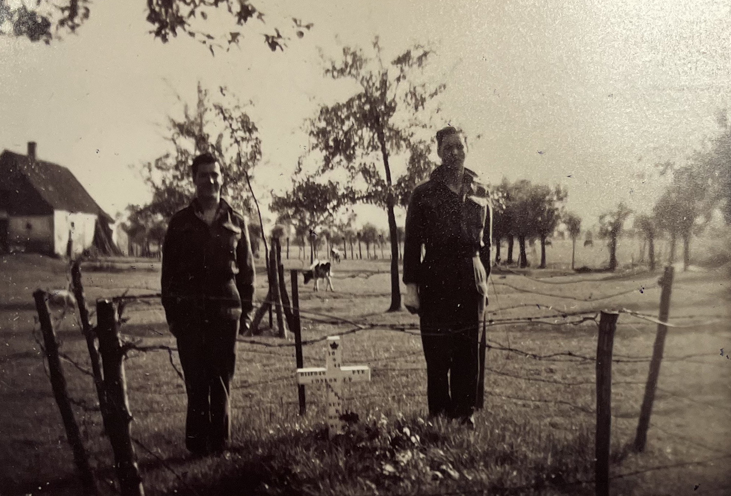 Temporary burial Joseph Patrick CONLON in Brugge, Belgium