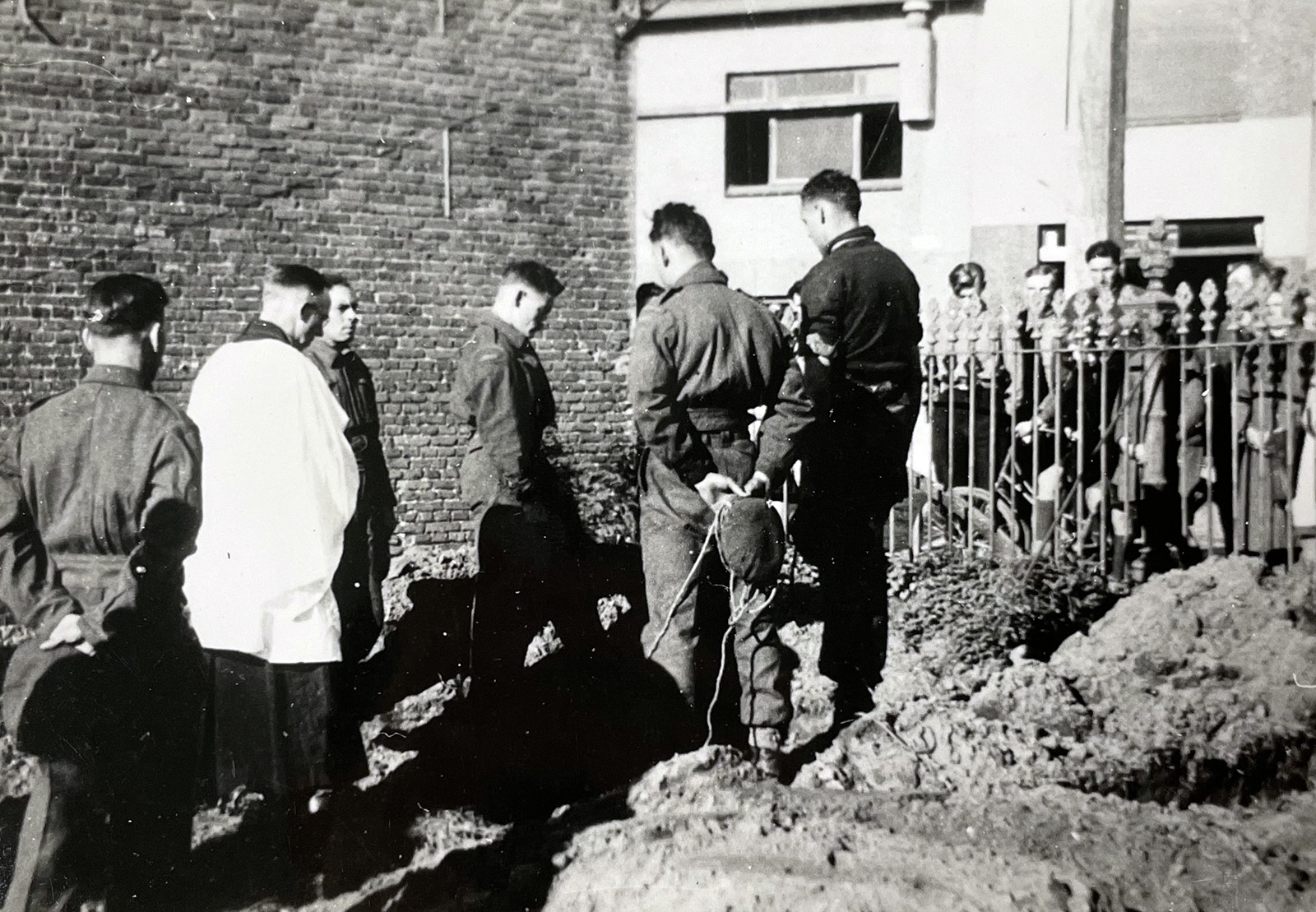 Temporary burial church Boekhoute, Belgium